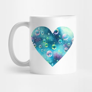 Bubble Heart Mug